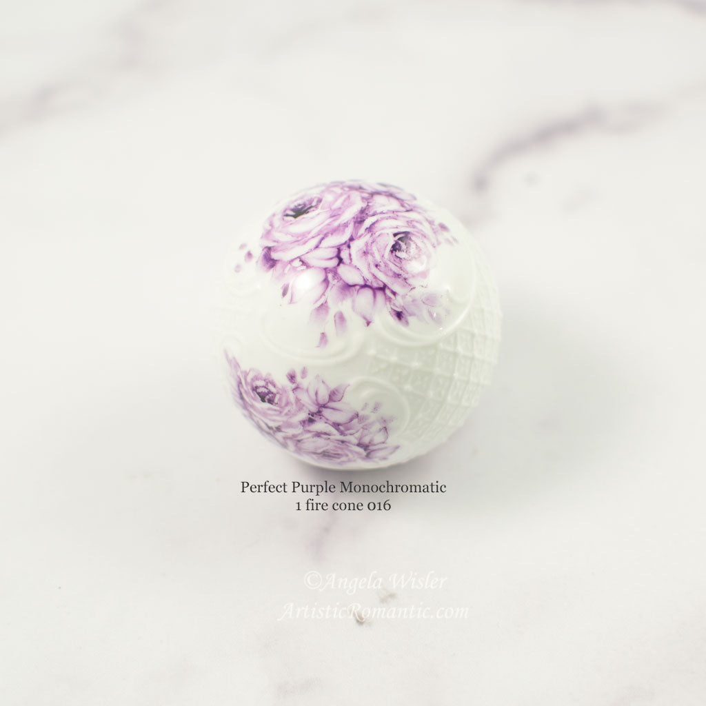 Perfect Purple China Paint Overglaze Porcelain Violet Powder
