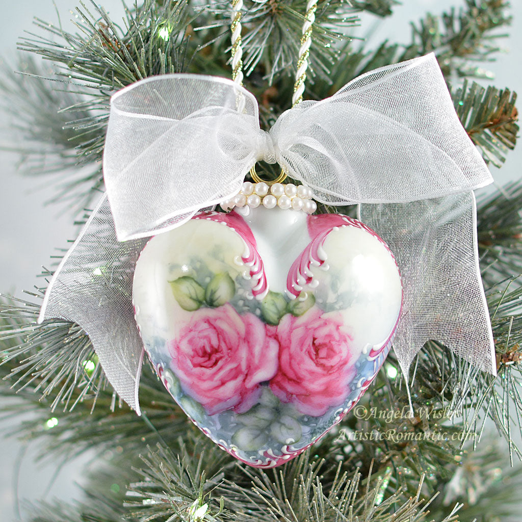 Traditions Hand Painted shops Porcelain Ornaments