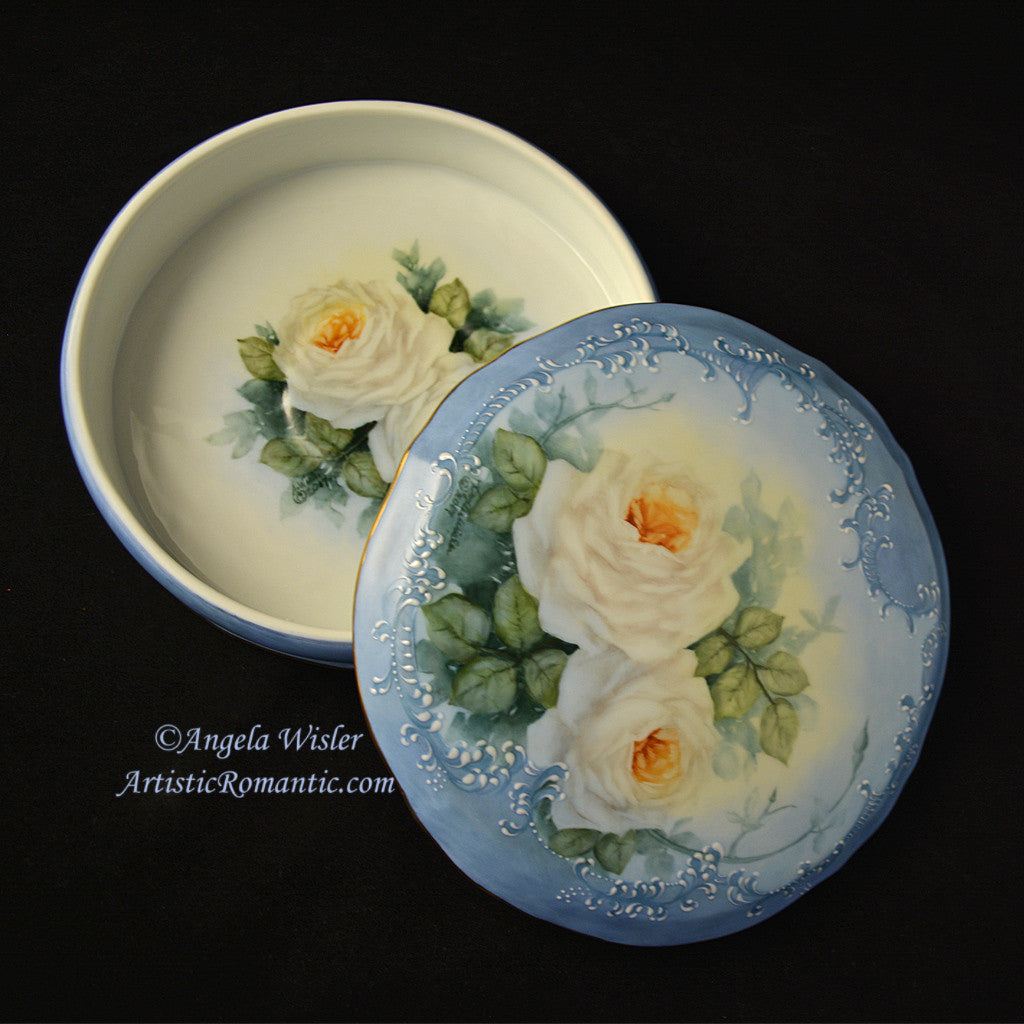 Hand painted china clearance plates